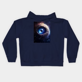 Space Eyeball Kids Hoodie